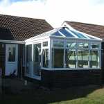 Modern Brick & Double Glazing Conservatory Finished