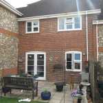 Back Garden with 3 uPVC Windows & Bi Folding Doors